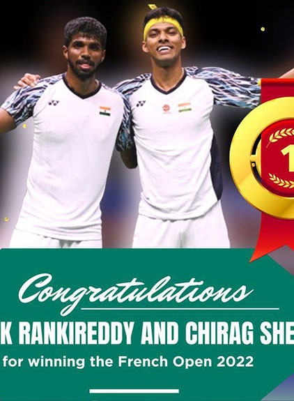 Satwik Rankireddy & Chirag Shetty